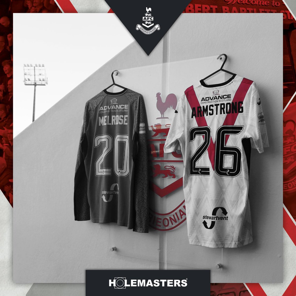 AirdrieoniansFC's tweet image. 🍾 | Happy new year from everyone at Airdrieonians Football Club! Here's to a happy, healthy, and prosperous 2026 ♦️