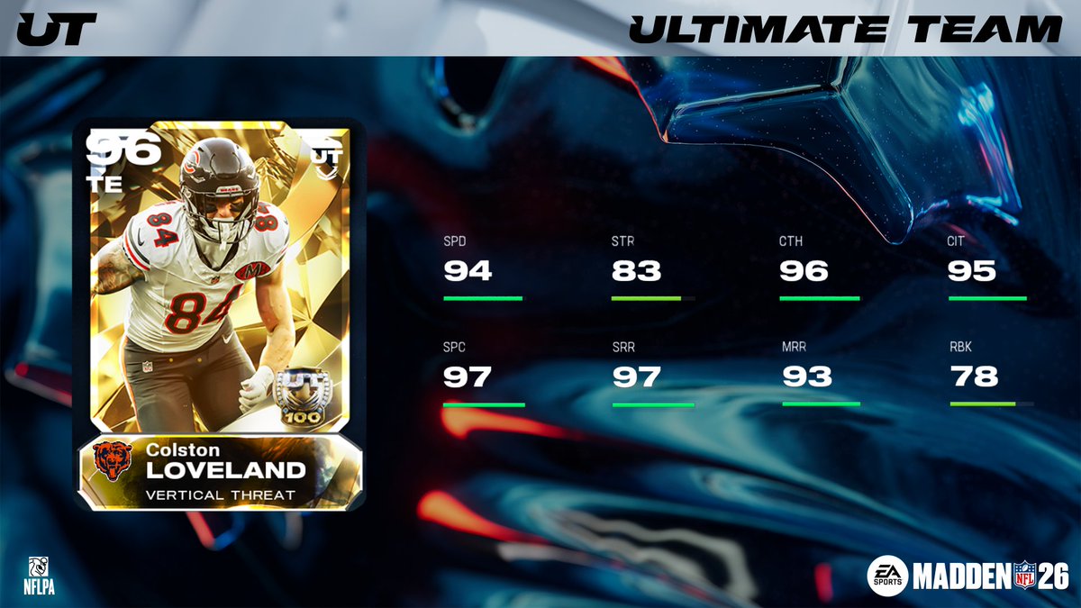New Year, New Ranked tomorrow in #Madden26! 

⭐ Julius Peppers
⭐ Tariq Woolen
⭐ Colston Loveland