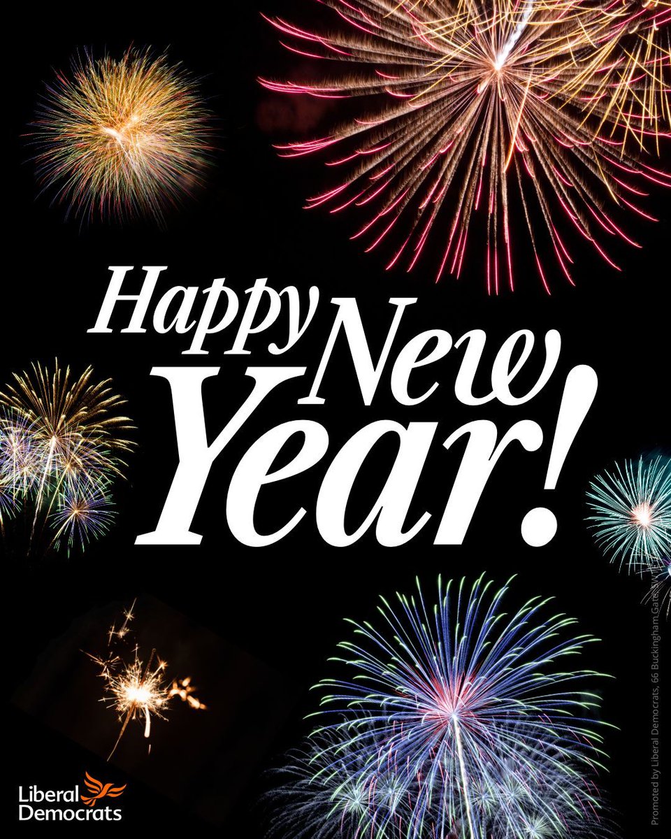 Wishing everyone a Happy New Year. 

May the year ahead bring hope, progress, and opportunity for all.