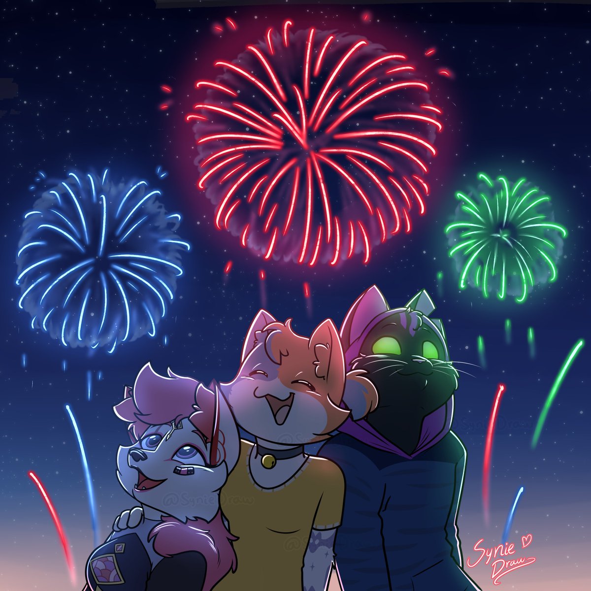 SynieDraw's tweet photo. New Year 🎉✨ https://t.co/vAtT20agSG