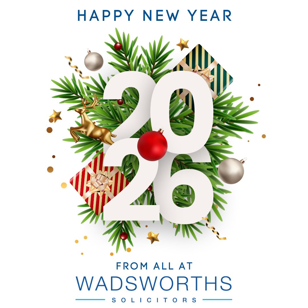 Happy New Year from everyone at Wadsworths 🥳

#HappyNewYear #LegalEagles #Bye2025 #Hello2026