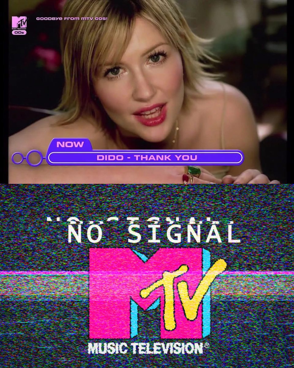 MTV 00s apagó su transmisión tras varios años sin interrupciones. 

Gracias por tanto, MTV