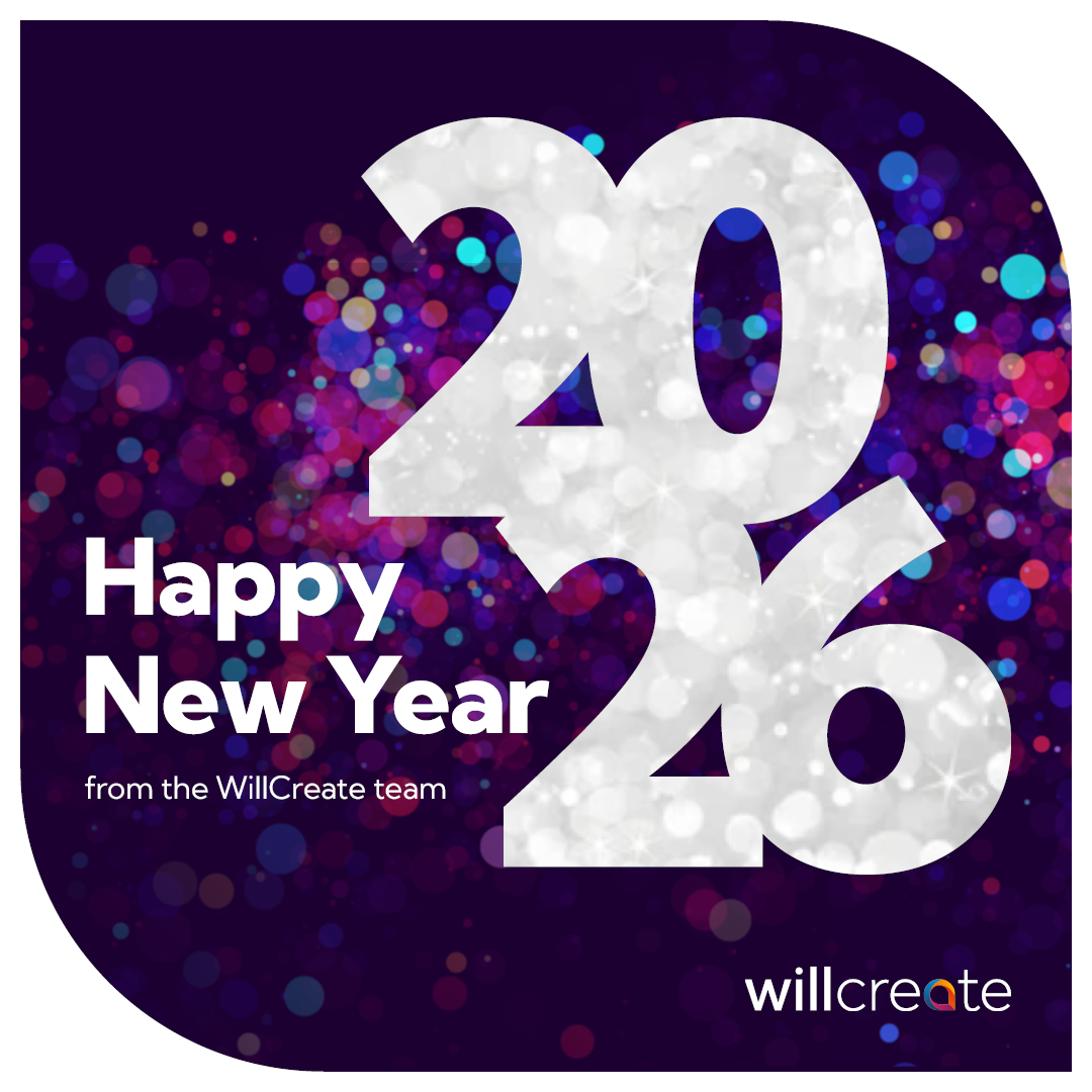 Cheers to new beginnings! Wishing you a joyful and successful 2026 from the WillCreate team! 🍾🥂