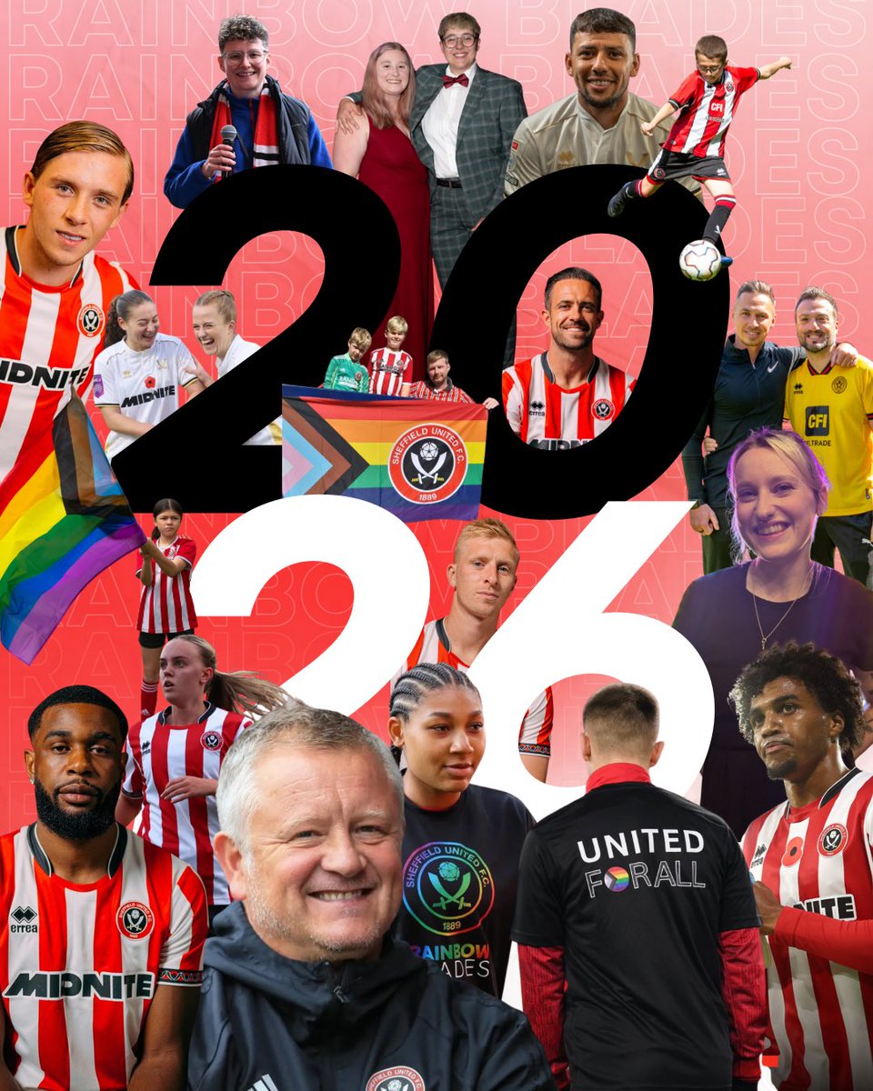 rainbow_blades's tweet image. Happy New Year from all of us at Rainbow Blades! 🥂

Here’s to another year of visibility, inclusion, and supporting the Blades together. On and off the pitch. ⚔️

2026, let’s have you! ❤️🖤