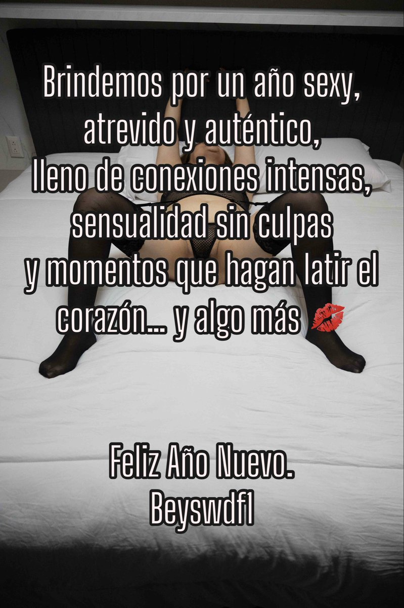 Feliz año 2026 que se cumplan todas sus fantasias
