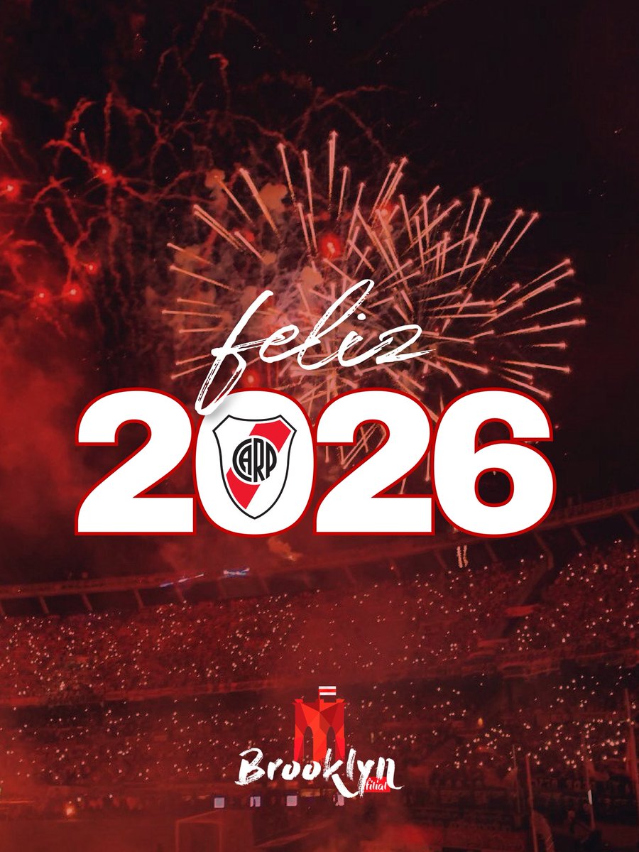 ¡¡¡Feliz Año Nuevo para todos!!!
Les deseamos un gran año con mucha salud y con muchos éxitos, y por supuesto, éxitos para nuestro amado club!! 
Gracias a todos los que nos siguen, nos apoyan, y le dan likes y comentan nuestras publicaciones, los queremos a todos!! 
Gracias a los