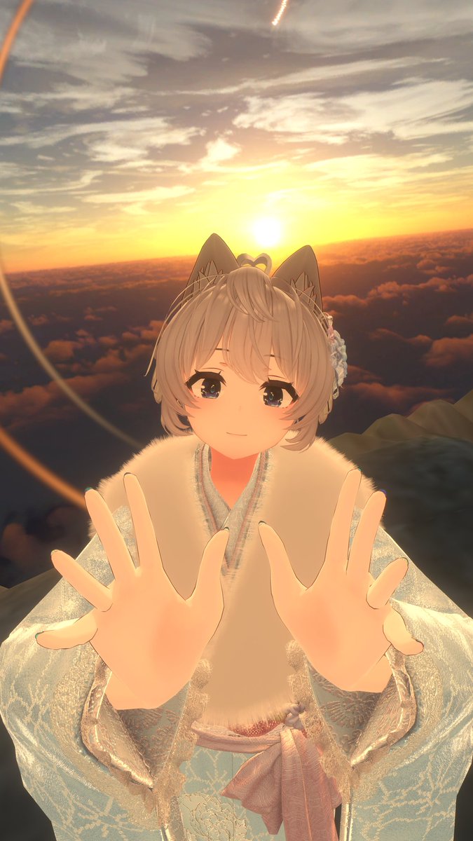 VRC_Ruby0212's tweet image. 2026年初のおはツイ！☀️
楽しい1年が始まるよ！