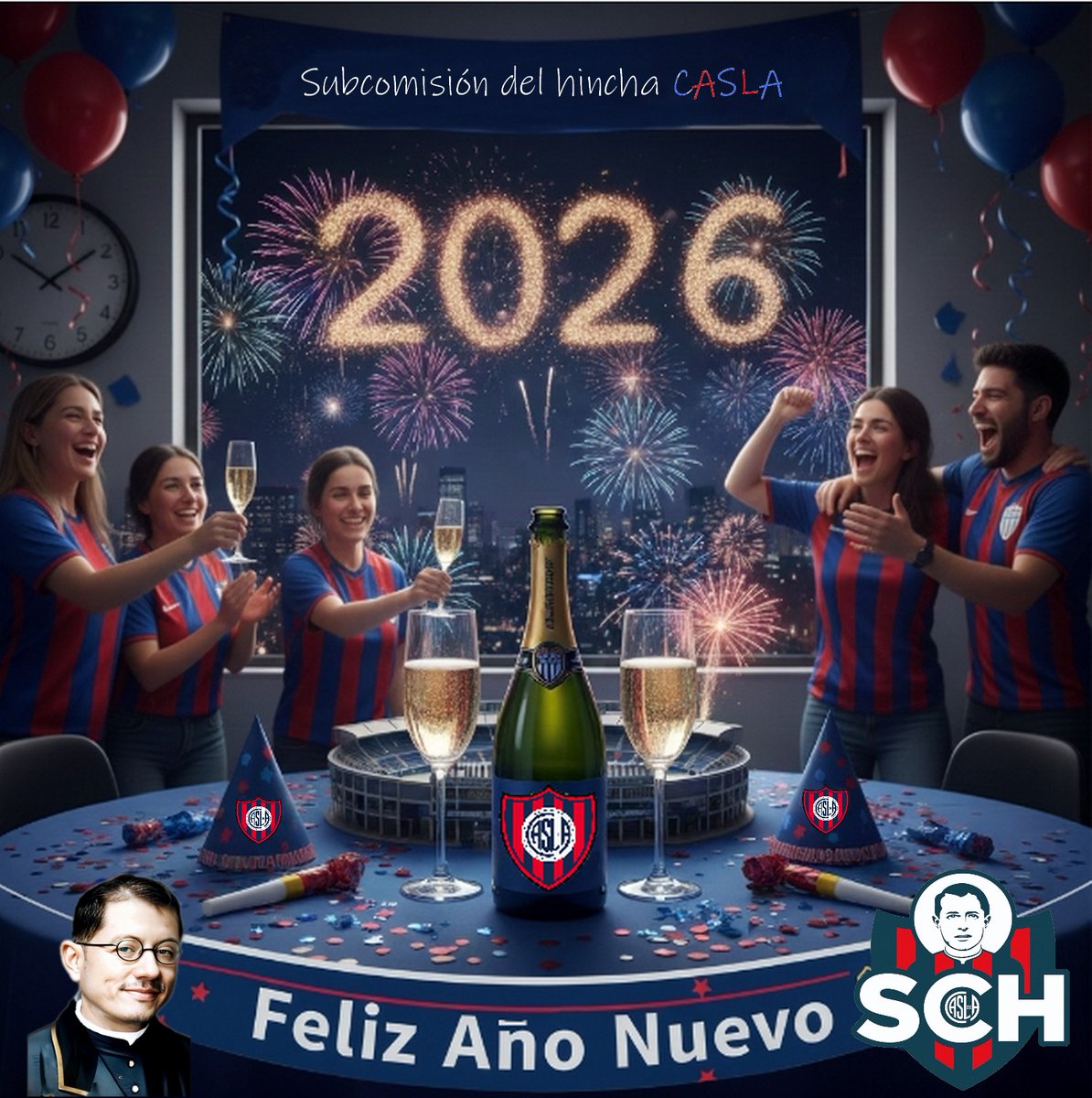 Finaliza un 2025 difícil, marcado por decisiones de dirigentes que estuvieron lejos de la grandeza de nuestra historia. 
Con las nuevas autoridades el deseo es que las cosas sean lo mejor para la institución.

#SanLorenzo #Boedo #SchCasla