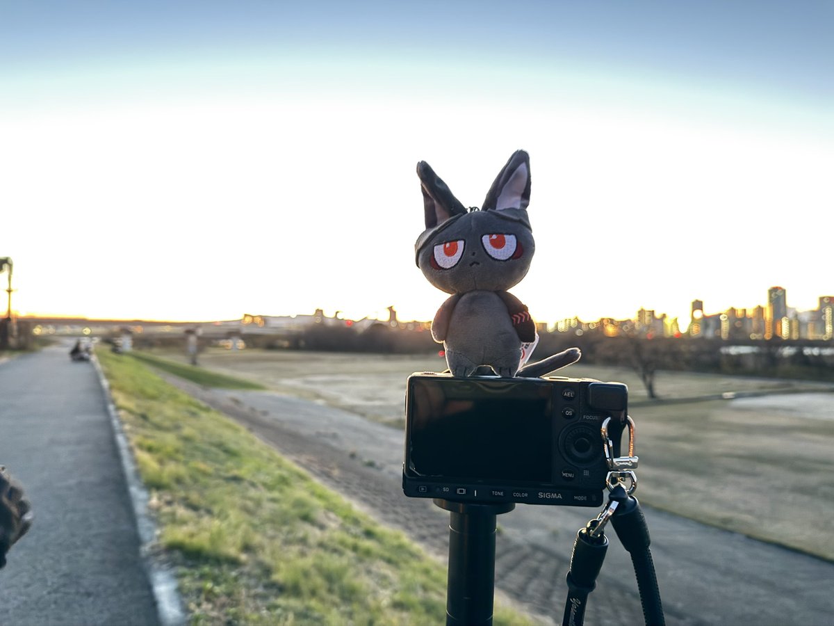 fpにプレート付けてくるの忘れて雲台取っ払って直付してるバカ←