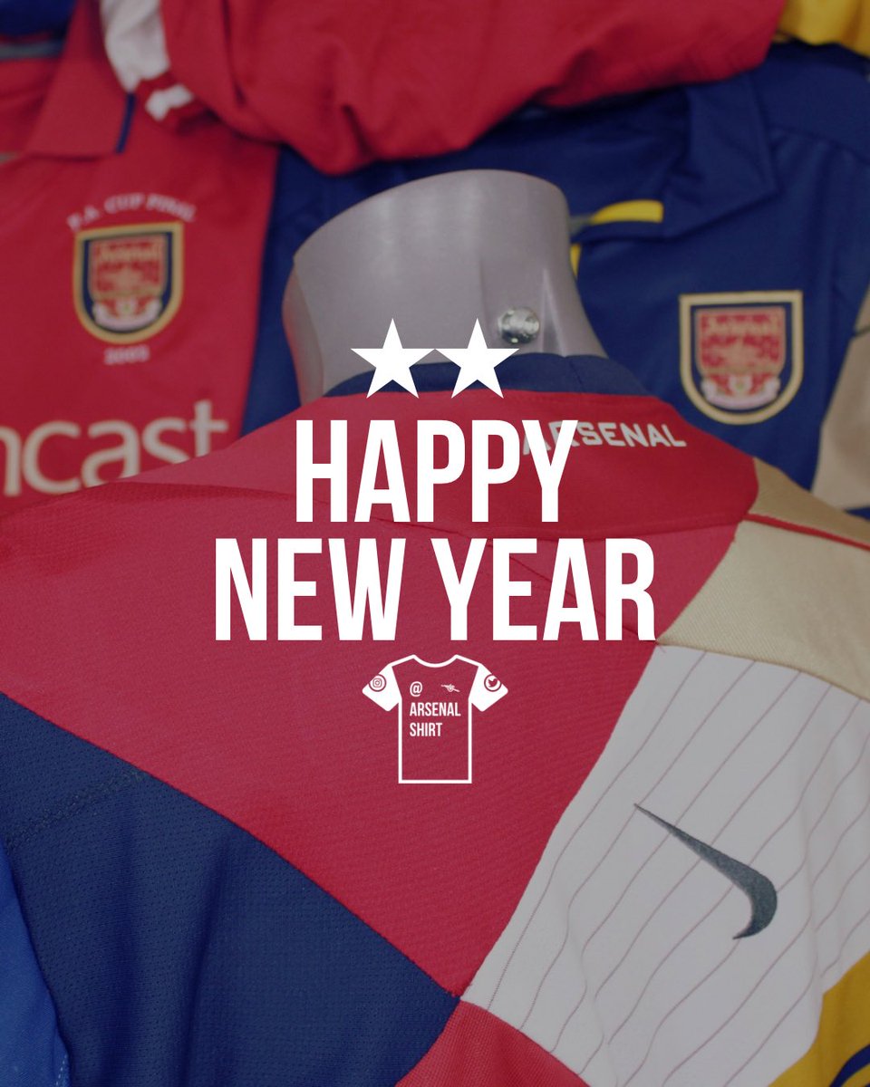 ArsenalShirt's tweet image. Bring on 2026! #TrustTheProcess