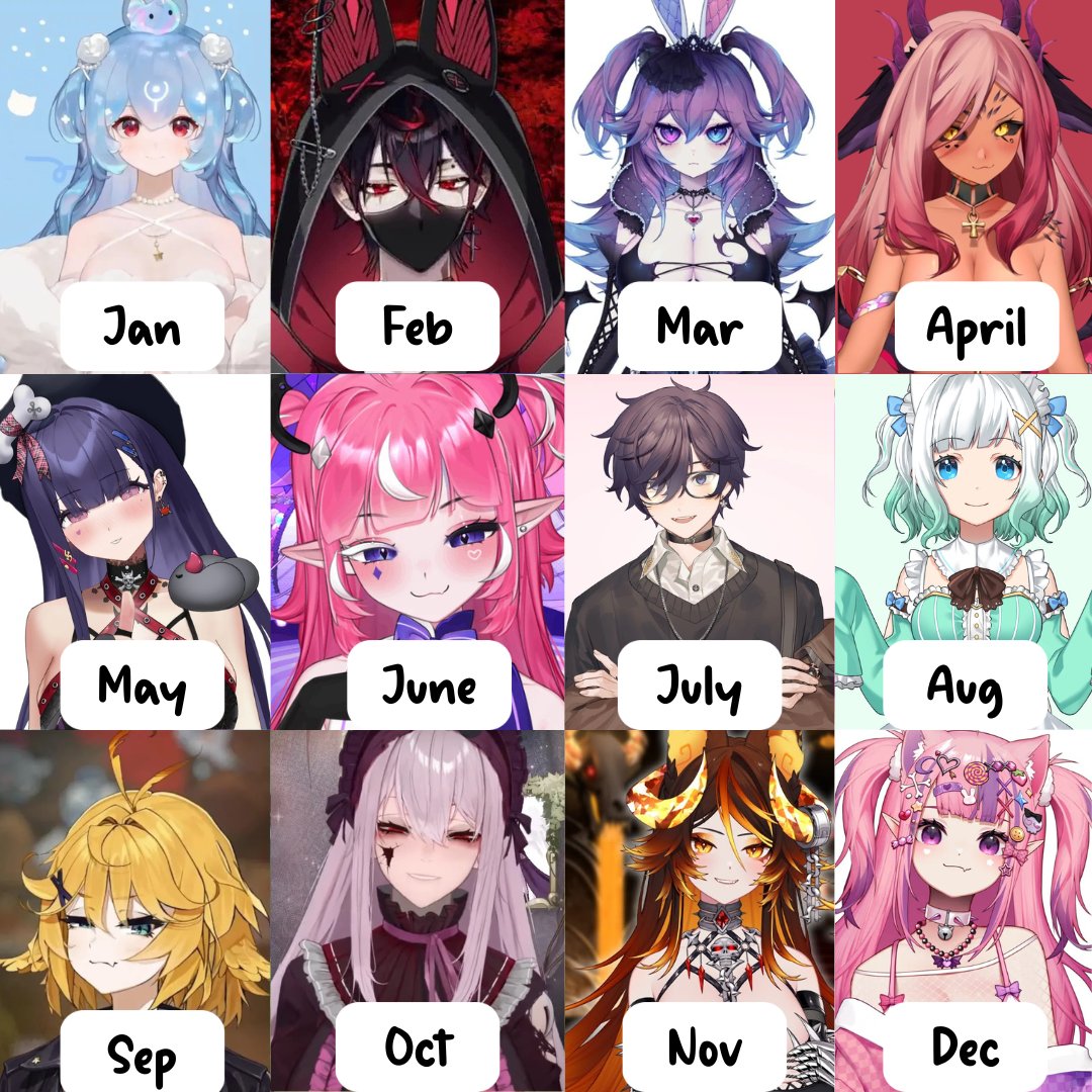 LannahBabe's tweet image. Your birth month is your new roommate.. Who is yours?! 🌸💕