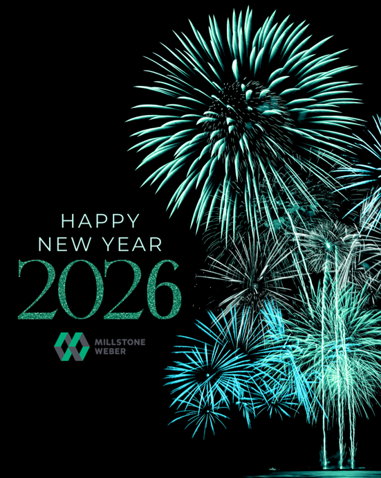 As we welcome 2026, we’re filled with gratitude for our incredible crews, dedicated office team, trusted partners, and the communities that inspire us every day. Here’s to a new year of growth, innovation, and shared success. Happy New Year from all of us at Millstone Weber! 🎉