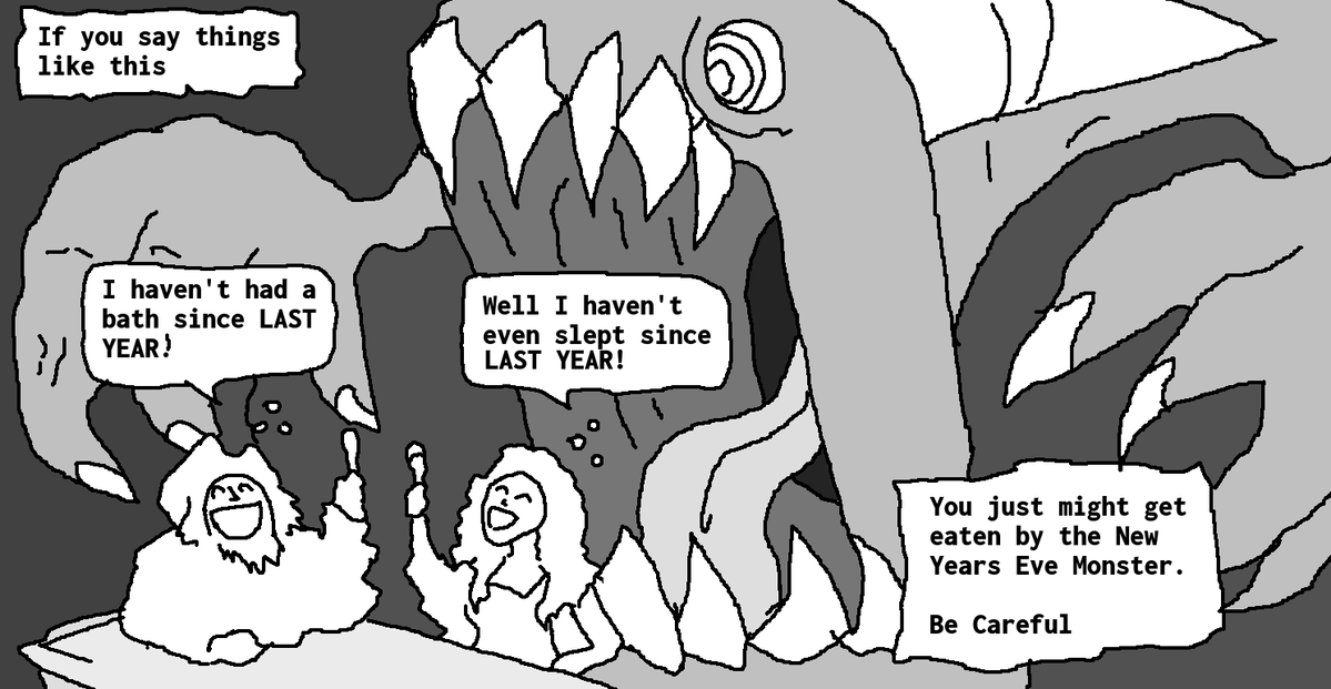 PenseesofPascal's tweet image. A word of warning this New Years.