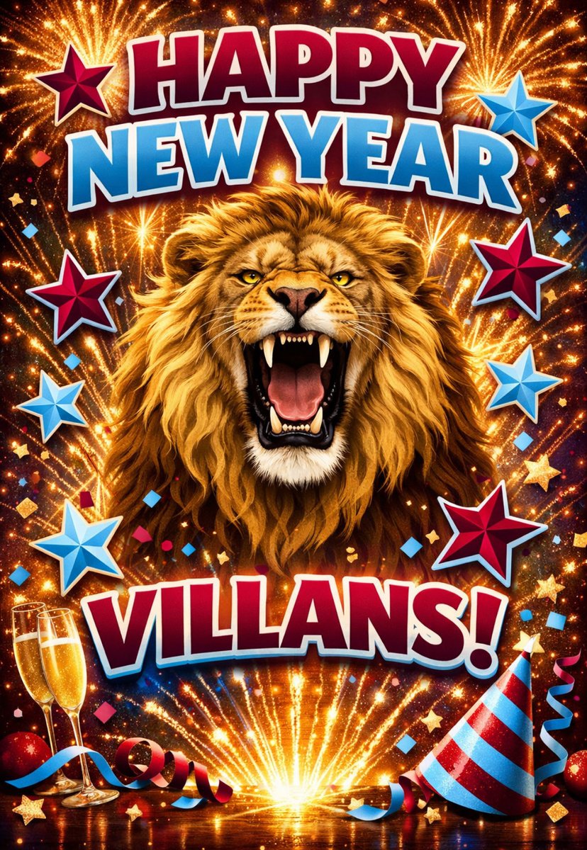 TheRustleMania's tweet image. Happy New Year Villans 💜💙

#2026 #AVFC