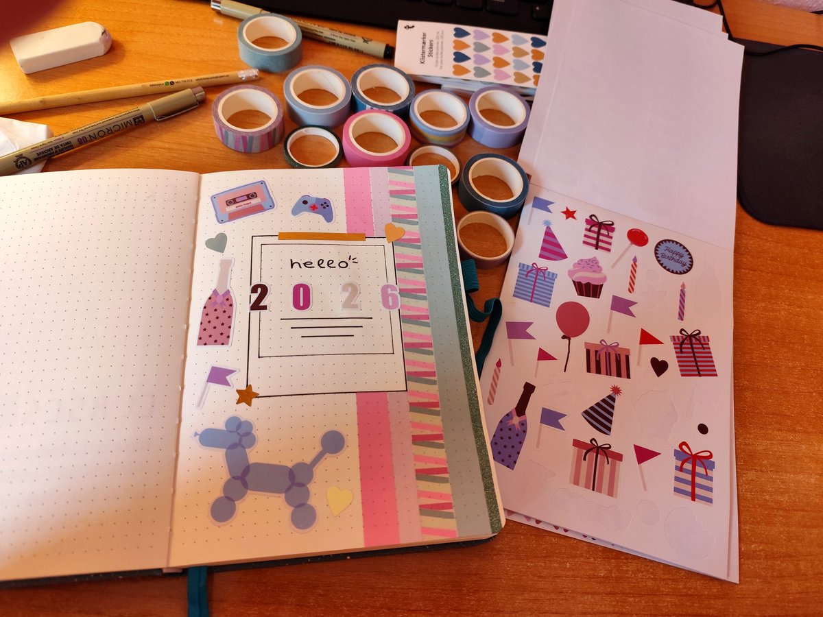 withlovesia_'s tweet image. Hello 2026 💖

#bulletjournal