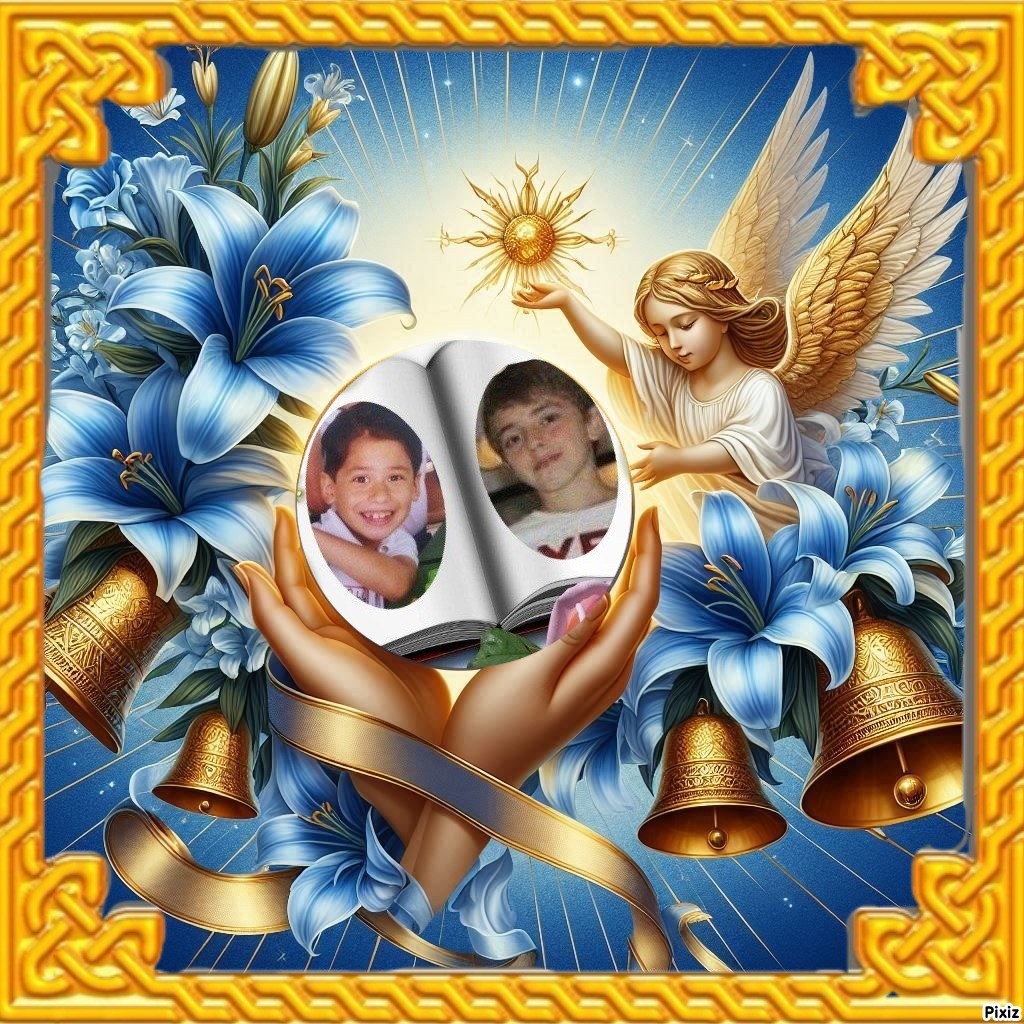 Nuestros Ángeles🤍🤍
Siempre presentes
#JuampiCapeloGarcia
#LucasLemlich
Mirando al Cielo, le daré las gracias, X. darnos su Luz Bendita Siempre. Los Amo🤍