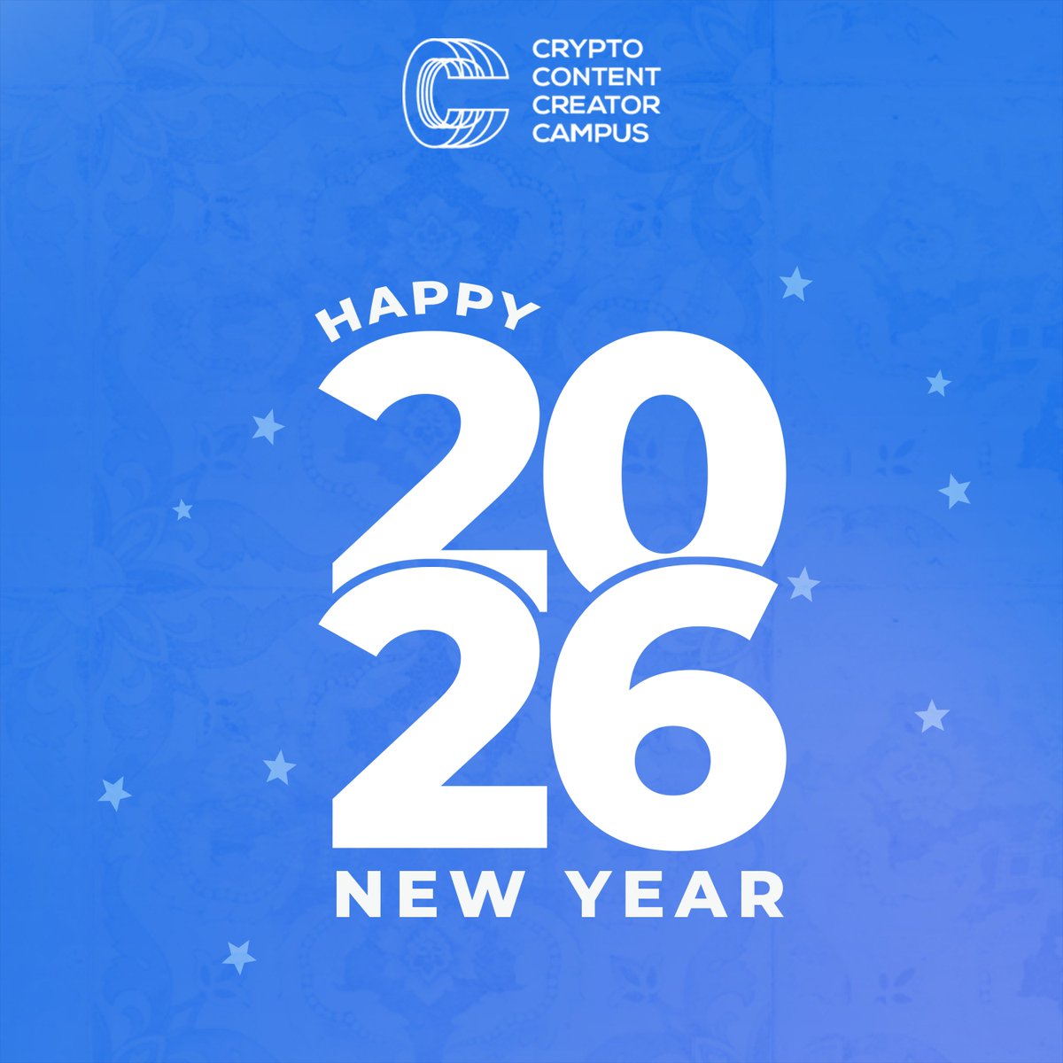 Cheers to the CCCC family!💙 Wishing all creators a Happy New Year 2026.