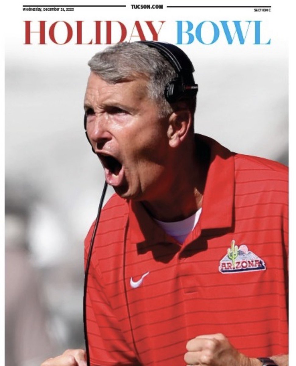 If you’re in Tucson, pick up a copy of today’s Arizona Daily Star for our special Holiday Bowl preview section! 🏈 📰 

My colleagues and I put out some great work for the big game between the Wildcats and SMU in San Diego! 

📲 Find all of our stories on Tucson.com