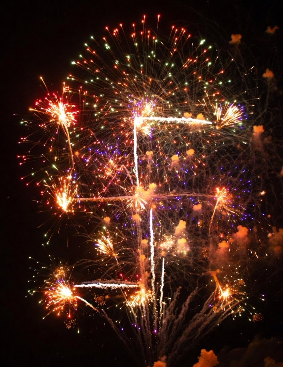 os fogos aqui no rio grande do sul estão diferentes