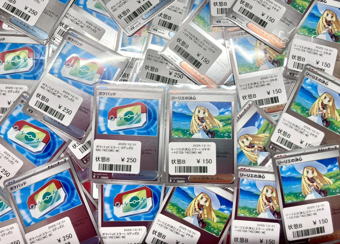 商品情報】 な、なんだこの数は…！？😮 「ポケパッド」と「リーリエの