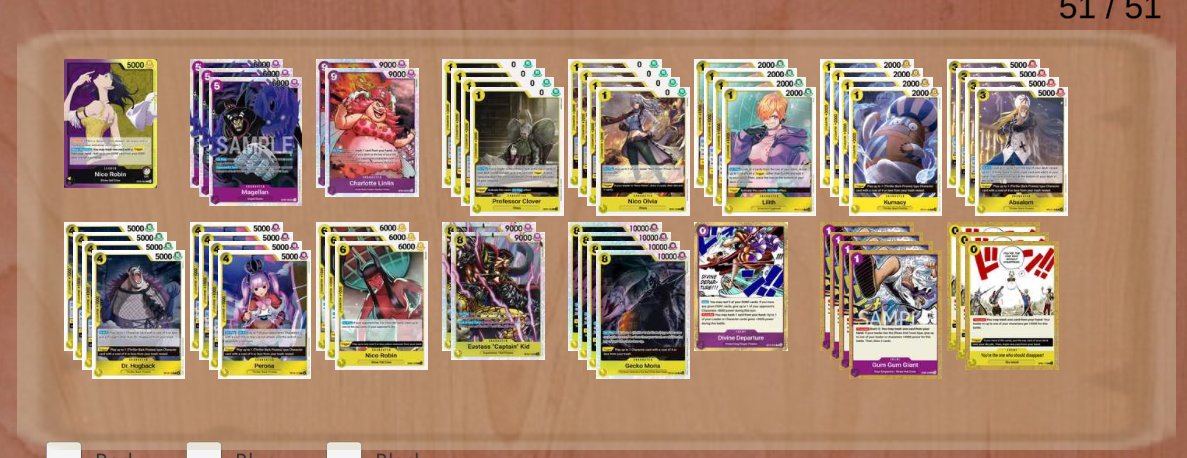 CaptainSkeeze's tweet image. My new years resolution is giving up believing in rogue decks just cause imma demon on them. If irl zoro doesn't play zoro at events than I have to switch off to meta.