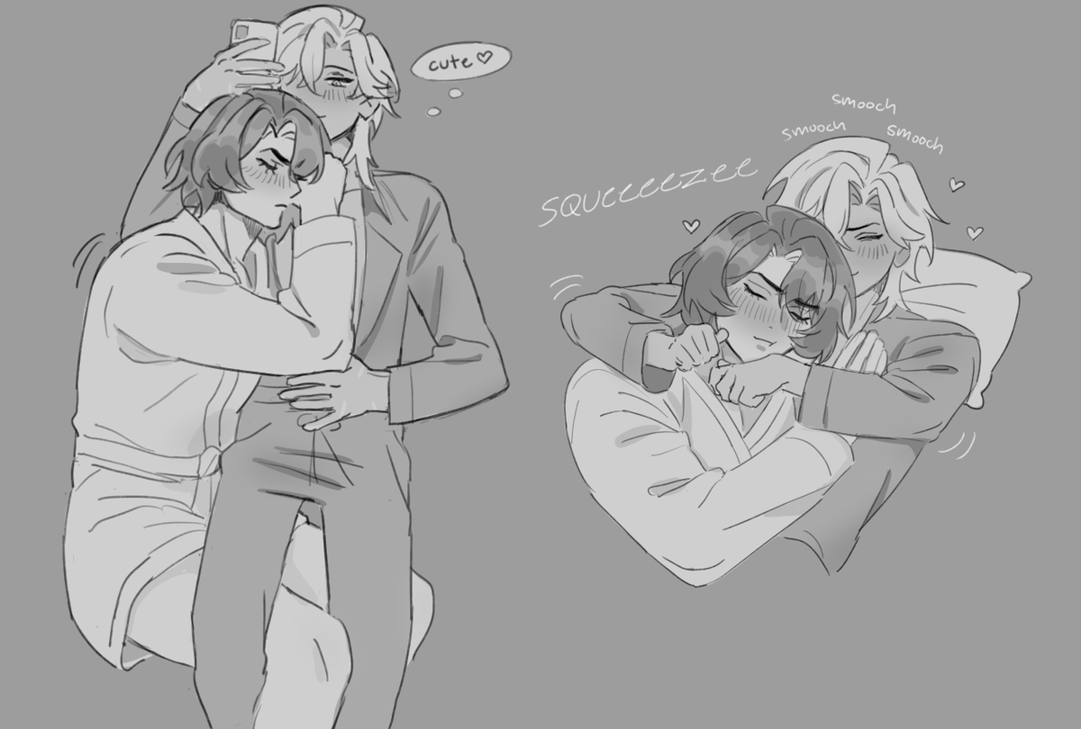 TotesNotSoap's tweet image. ending this year off with some cuddles 💛💜
(sometimes ratio likes to feel small and cutieful)