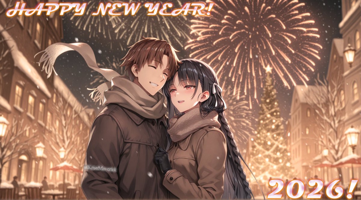 Happy New Year 2026!!! 🥳🥳🥳 #you_zitsu #よう実 #ようこそ実力至上