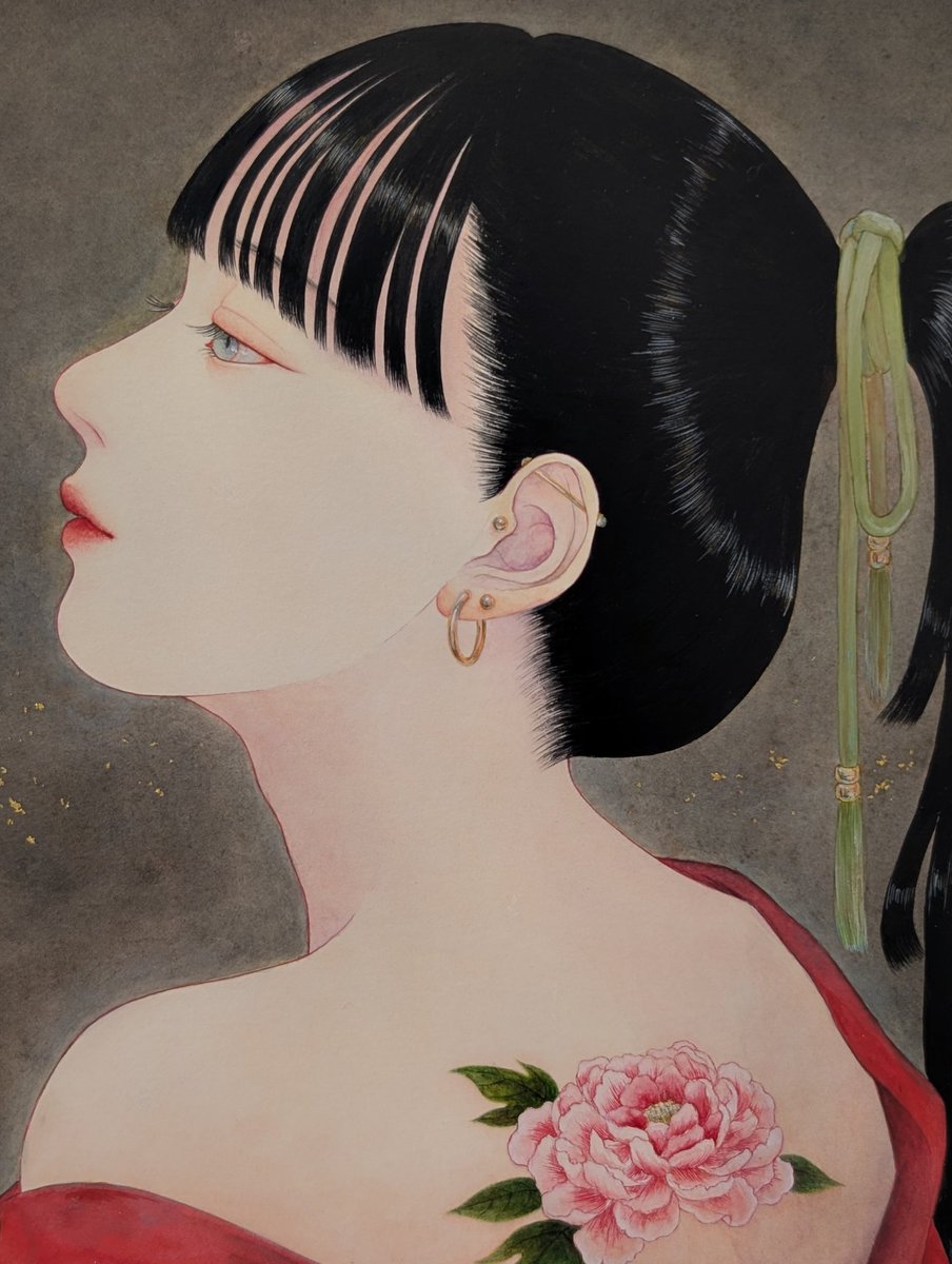 【展示】
札幌にて今年最初のグループ展です！
新作1点出品させて頂きます。
よろしくお願い致します🐎

『札幌MOGA』〜銀座MOGA巡回展
1/4〜8
11～19時（初日13時〜、最終日〜17時）
札幌市民交流プラザSCARTSスタジオ2
〒060-0001 北海道札幌市中央区北1条西1丁目

『焔は青く咲く』（部分）F3号