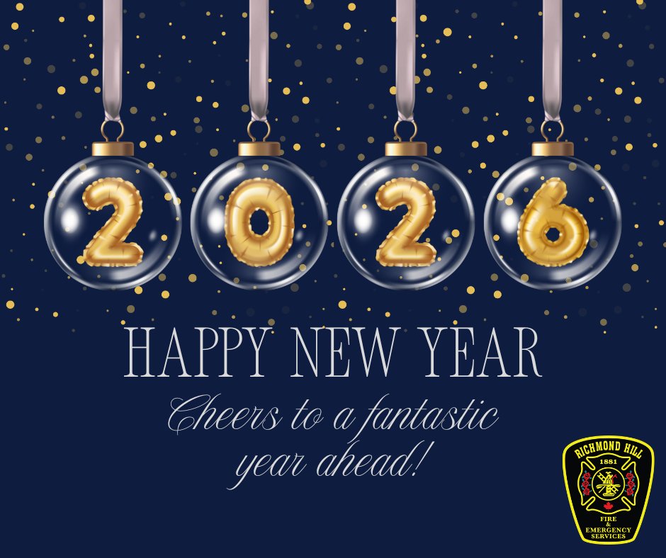 ✨ Happy New Year! Wishing everyone a bright, joyful start to 2026. As you celebrate tonight, keep the good vibes flowing and the festivities safe and spark-free. Here’s to a year filled with warmth - just the cozy kind, not the fiery kind. 🔥✨