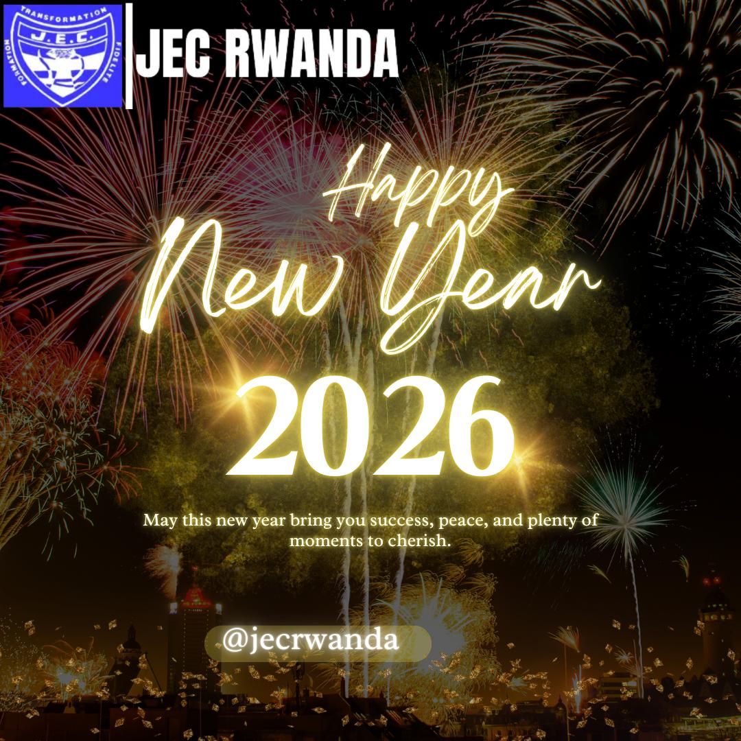 "Uyu mwaka uzababere uw'Imigisha myinshi mwebwe n'Imiryamgo yanyu"

#jecrwanda #happynewyear❤️