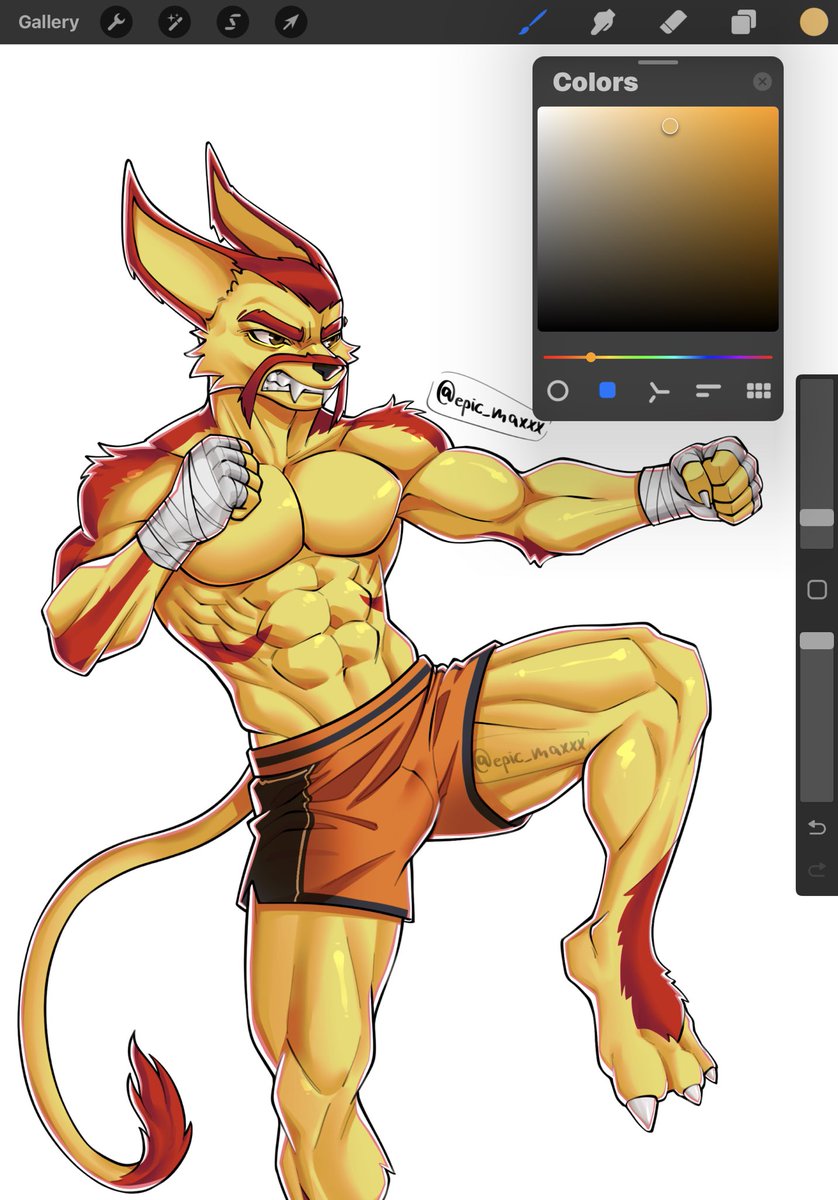 🥊💥
#digitalart #furryartist