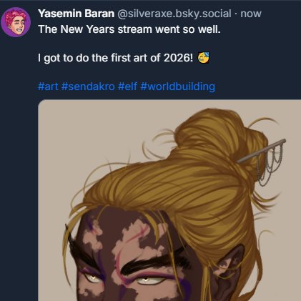 silveraxeart's tweet photo. HAPPY NEW YEARS everyone!
New art on the other place:
#art #sendakro https://t.co/auRDRAIdAk