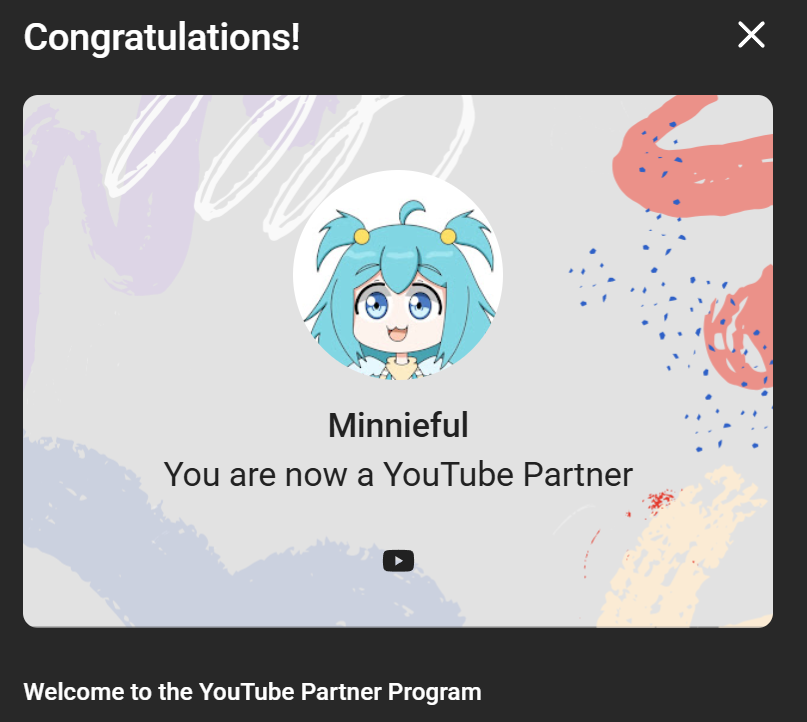 Thank you for the amazing year, there was so many cool things that happened this year. Like being a Youtube Partner, almost reaching 10k followers on twitch, and becoming a bandai namco creator. Seriously thank you for everyone who has supported my content.