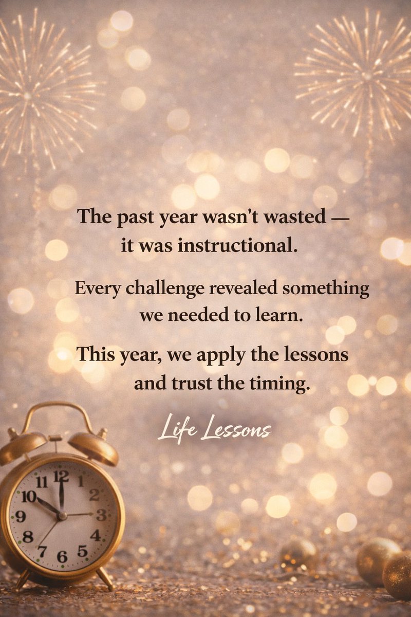 Happy New Year! Remember, Decisions Determine Destinations! 🎯

#NewYear2026