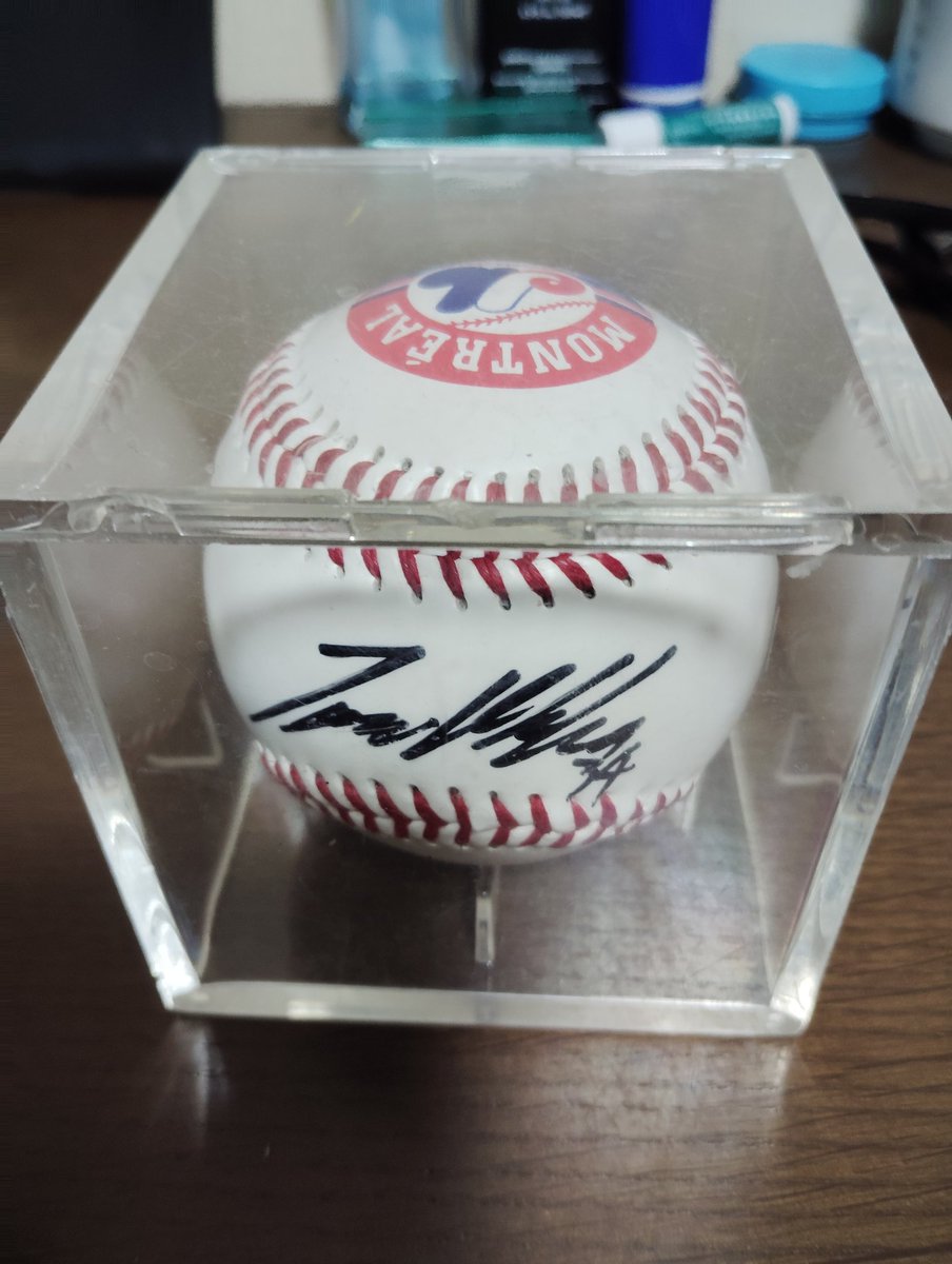田名網さんサインボール野球⚾️欲しかったなCoffee3本ありますよ（笑