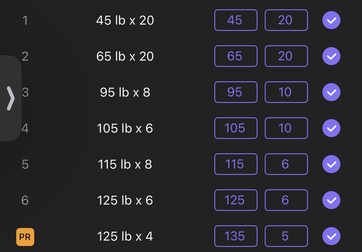 Defenseless_Me's tweet image. I said I’d bench 135 before the end of the year and…