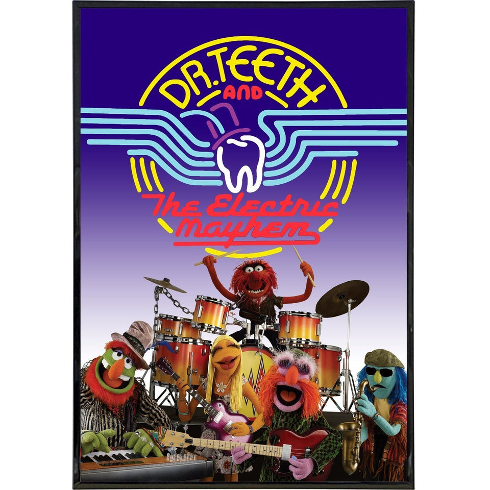 #AtTheMuppetNewYearParty Dr. Teeth provided free teeth cleaning and performed with his band "The Electric Mayhem."  He was a busy guy.