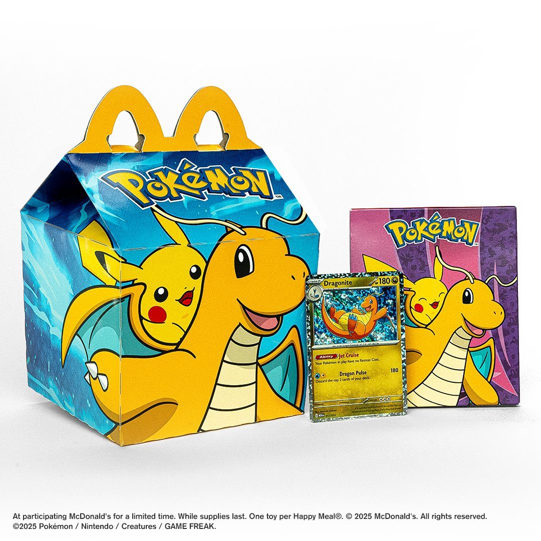 SBDetroit's tweet image. Pokémon 🤝 McDonald’s