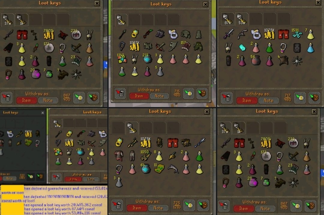 ToK_OSRS's tweet photo. ⚔️NEW YEAR TRIPPER 31/12/25 - 1/01/25⚔️

 Overall probably one of the best pk trippers we've had in a while. Started off baiting maxers and then destroyed every clan in our path. NYE TOK TAKE OVER https://t.co/QuVv8b2t5m https://t.co/2WtFZzOejB