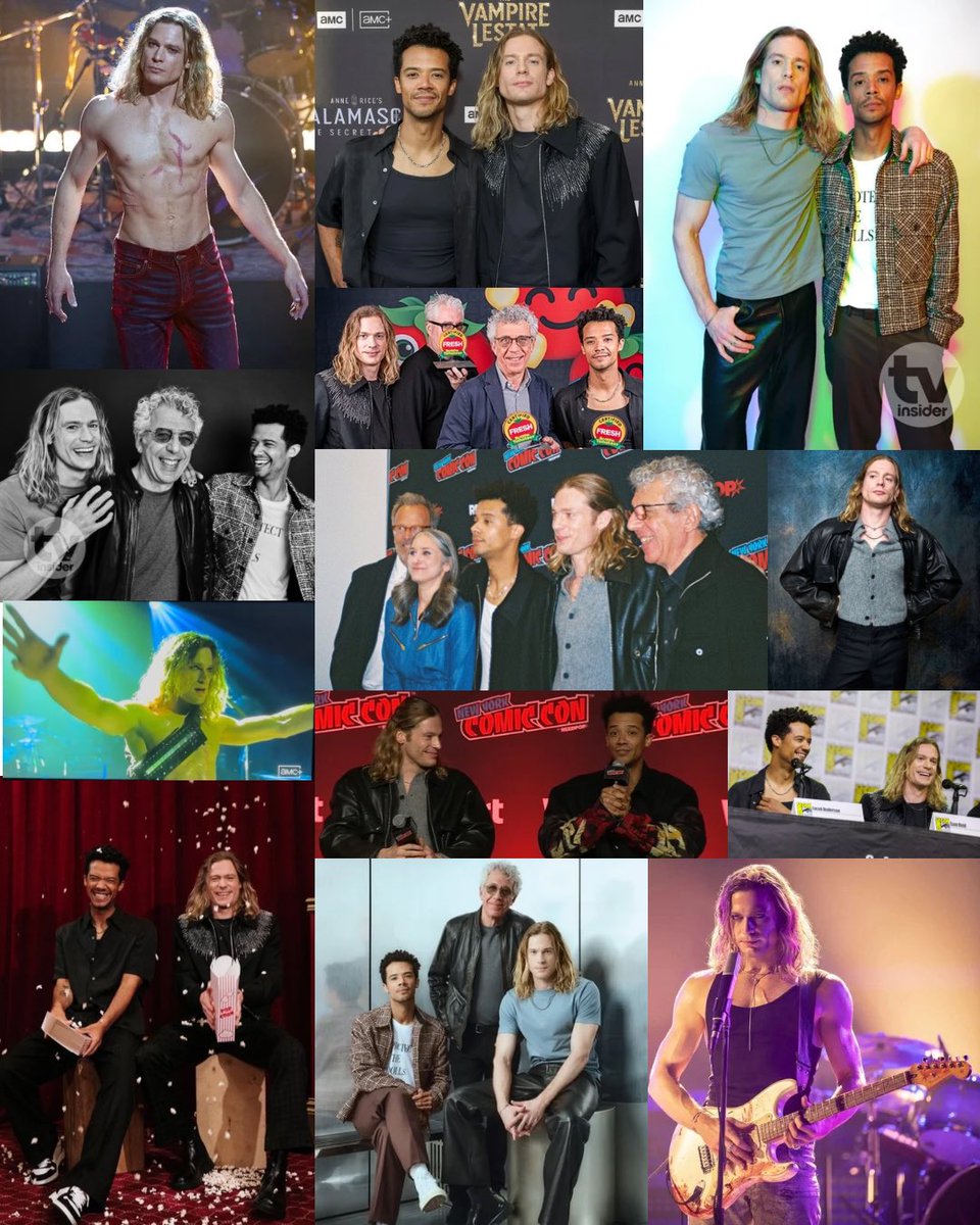 streidupdates's tweet image. From wrapping up #TheNewsreader to the working hard on #TheVampireLestat (pre-production, recording music, even a visit to the writers room, and of course, the months of filming), to huge unveilings at Comic Cons and conversations at various panels, 2025 was a big year for Sam!