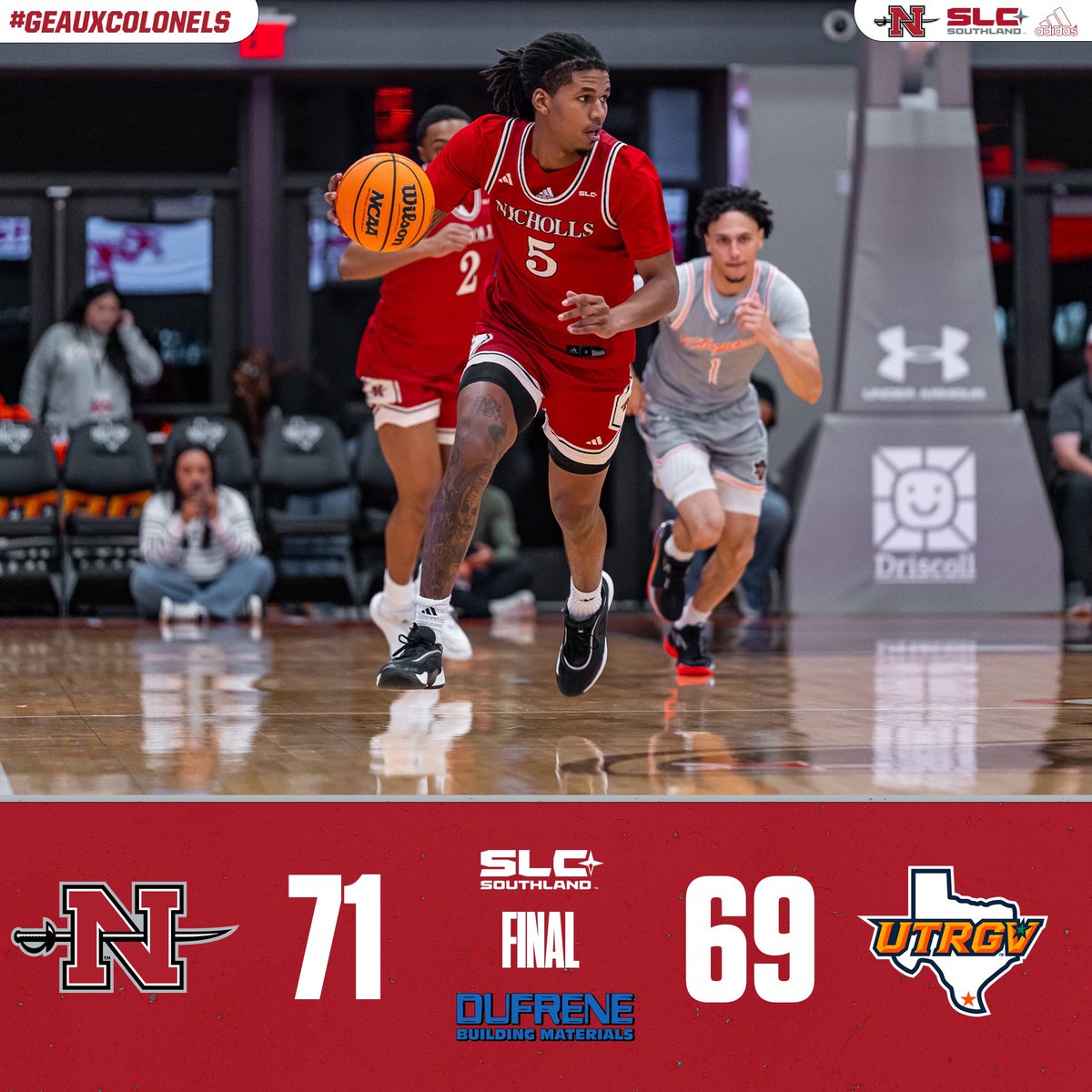 Nicholls Men’s Basketball tweet media