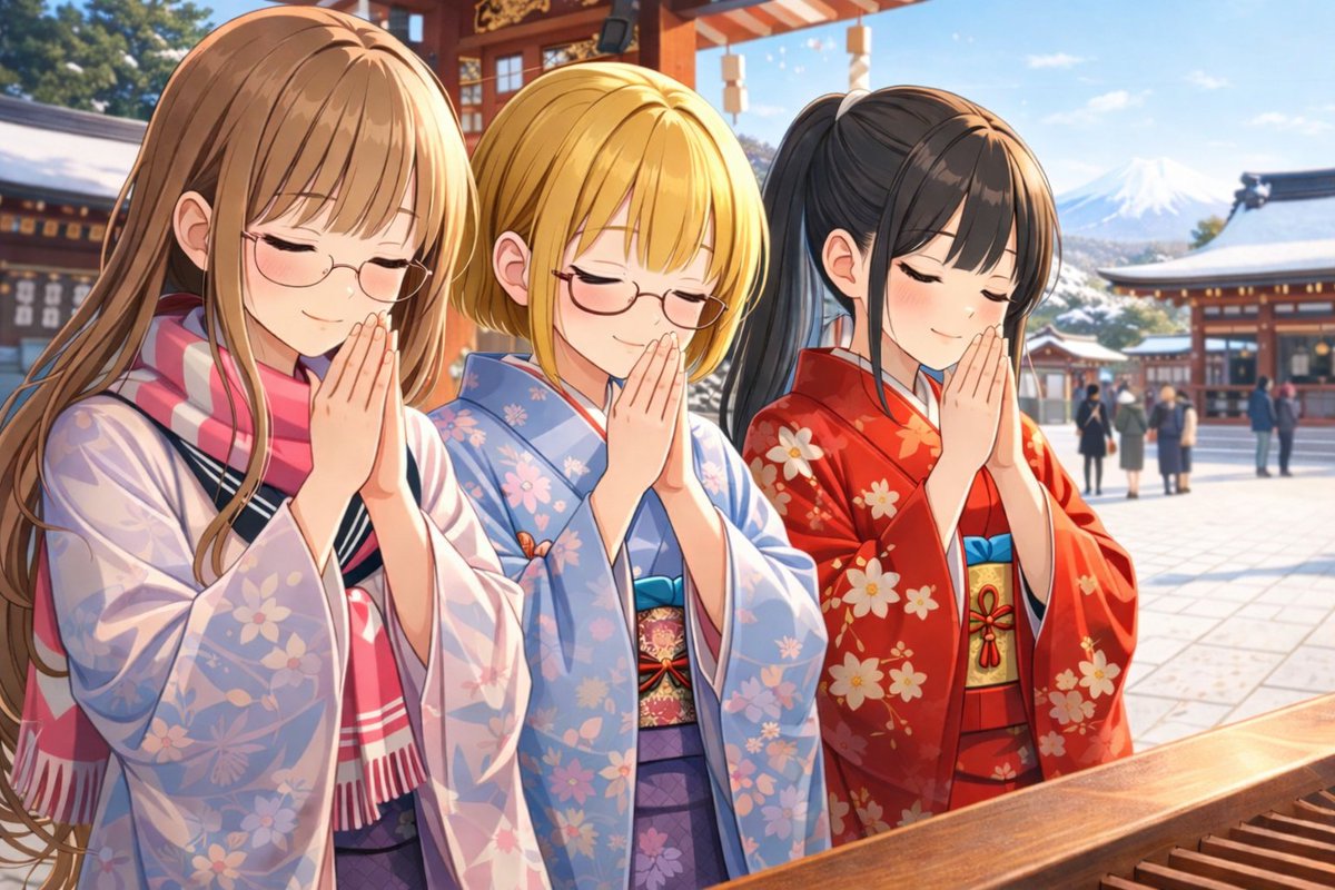 新年の素敵な笑顔❤️