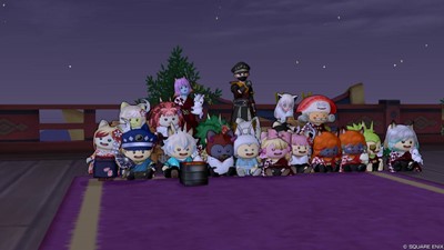 takemasa0708's tweet photo. 久しぶりにイベント参加してきた
#プクリポ音楽隊
#DQ10 https://t.co/rl2hFqXW58