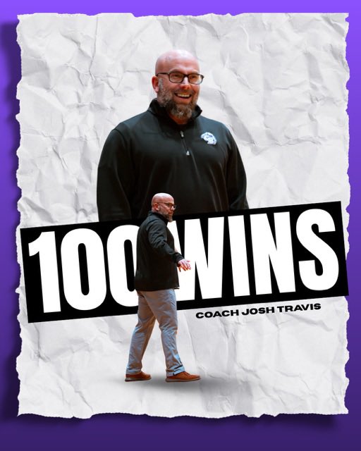 CBluff_MBB's tweet image. Congrats to our Head Coach Josh Travis on picking up his 100th win as a head coach in today’s win over Grant County (KY).
