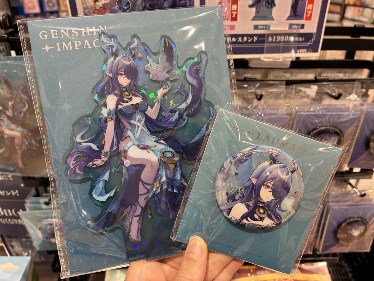 【非売品】原神　未来屋書店　限定特典　缶バッジ　フリンズ 3個セット いよいよ本日スタート 「原神」 LunaⅠ記念 未来屋書店フェア開催 ナド