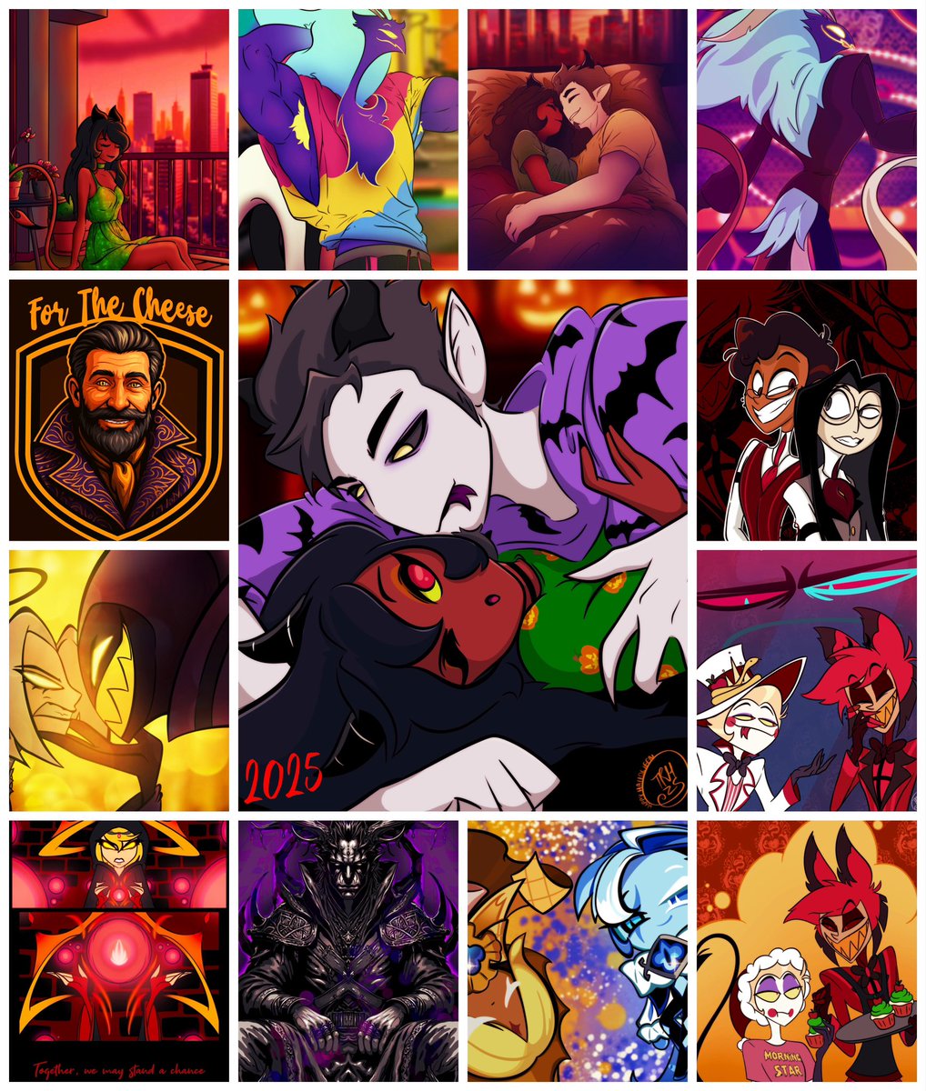 Some of my favorite works from this year! <3

#Year2025 #artworksummary2025 #2025wrap #fyp #fypシ