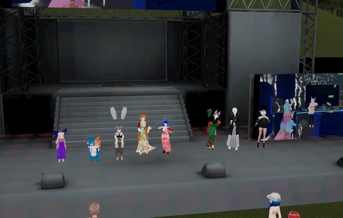 KQlqm3's tweet photo. #クラチャメタパーティー #cluste
clusterでの初の年越しイベント〜
とても素敵な時間を過ごさせて頂きました
また来年有るといいなぁー https://t.co/YmuSHoMIDi