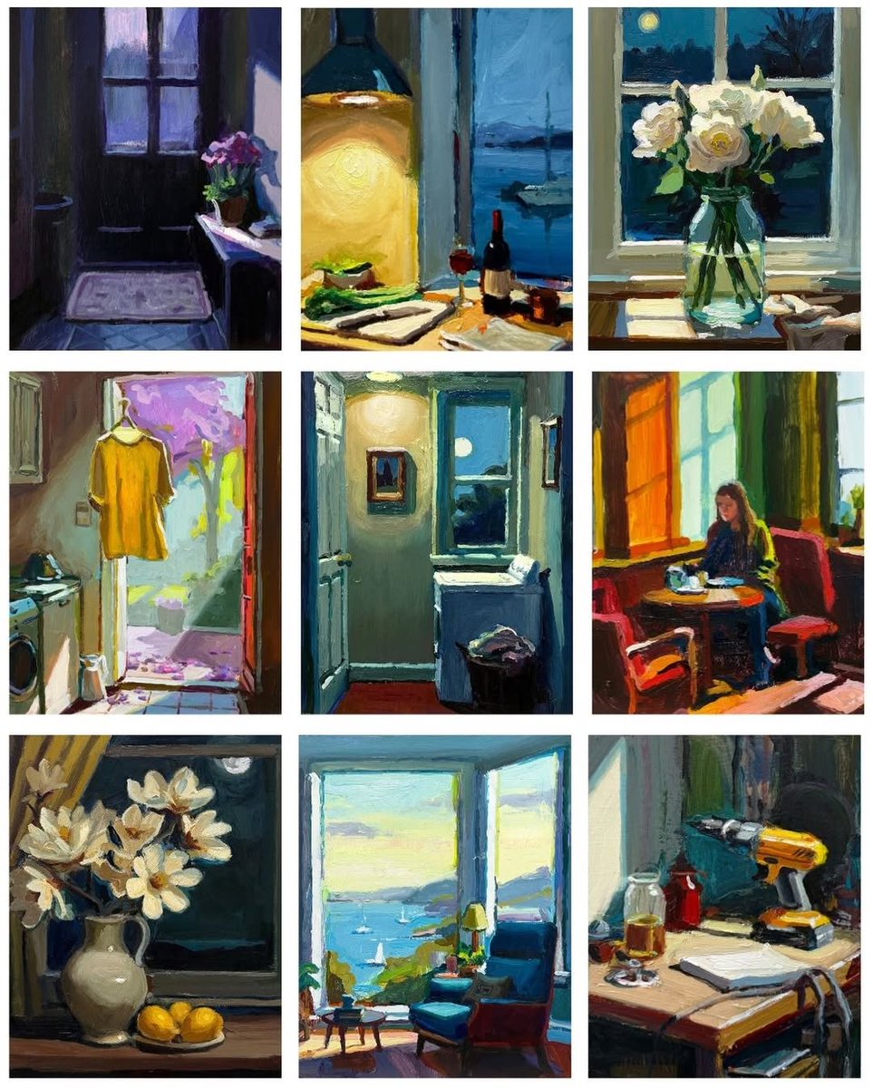 New year things. No speeches, no rankings — just a few paintings I liked living with.
Thanks for following along, keeping me company, and indulging my love of light and interiors.😁
Here’s to a curious start to 2026 and seeing where the year takes us.🎉

#hello2026 #topnineenergy