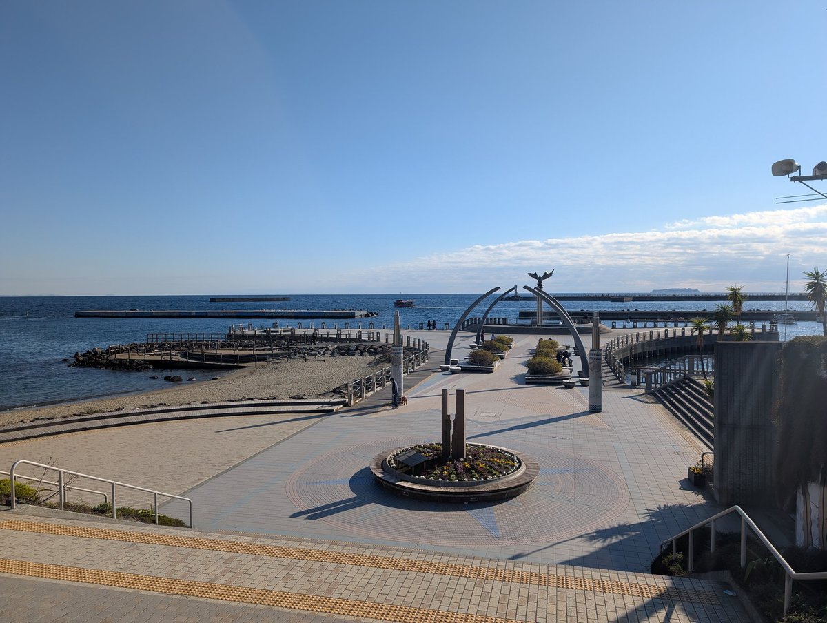 あけましておめでとうございます。熱海は快晴です