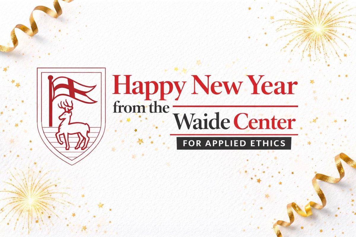 Waide Center for Applied Ethics tweet media